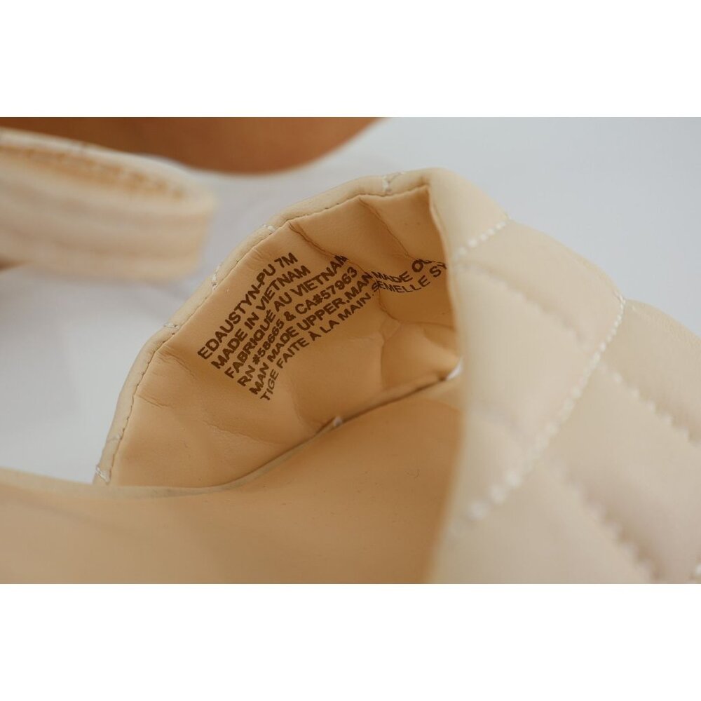 Open Edit Austyn Quilted Square Toe Block Heel Sl… - image 11